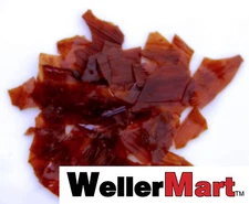 Dewaxed Ruby Shellac Flakes 1/8 lb, or 2 oz, Quality, Antique Restoration