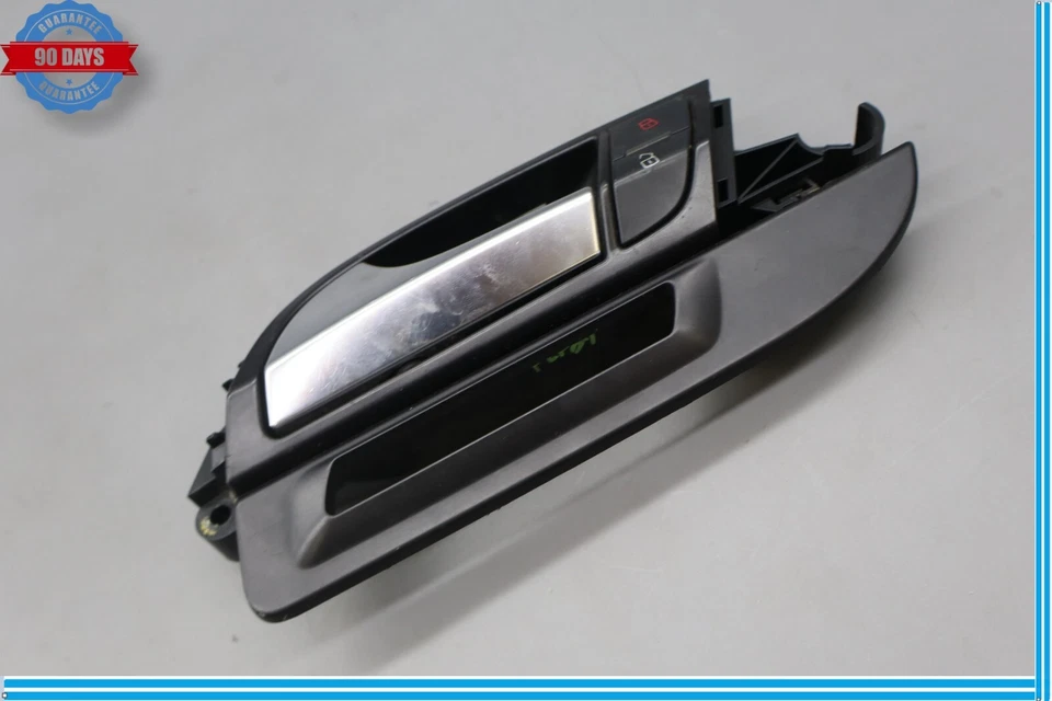 07-15 Audi Q7 Front Left Driver Side Door Interior Door Handle Black Oem - Image 2 of 4