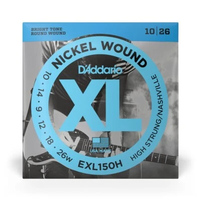 D'Addario EXL150H Nickel Wound Guitare Électrique Fils, High-Strung / Nashville - Photo 1/4