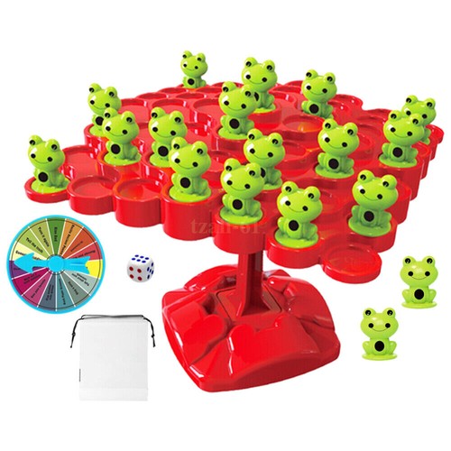 2025 Brand New Balance Tree Frog Balance Counting Math Toy Board Game For Kids - Picture 5 of 12