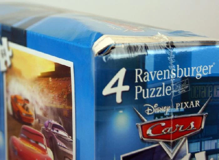 Cars - Puzzle - 4 Unterschiedliche Puzzle - mit Cars Karten-Deck - Bild 3 von 4