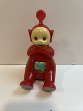 Vtg 1998 Playskool Toddlin Teletubby Red Po Teletubbies Rolling Toy