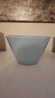 Vintage Fire King Turquoise Blue Splash Proof Mixing Bowl, often Called Delphite