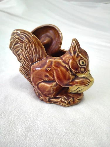 ANTIQUE MCCOY Squirrel Planter 1930s