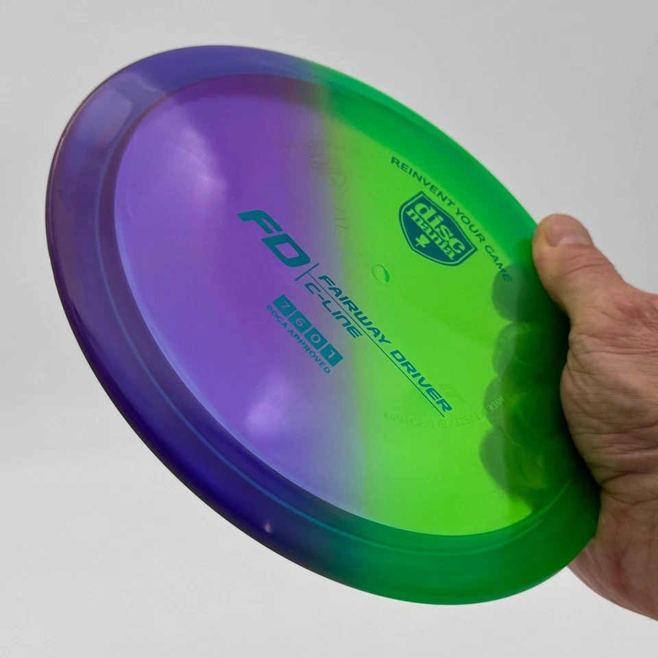 Discmania C-Line FD 171g disco golf fairway driver Madhatter medio y medio 50 tinte Foto 3 de 4