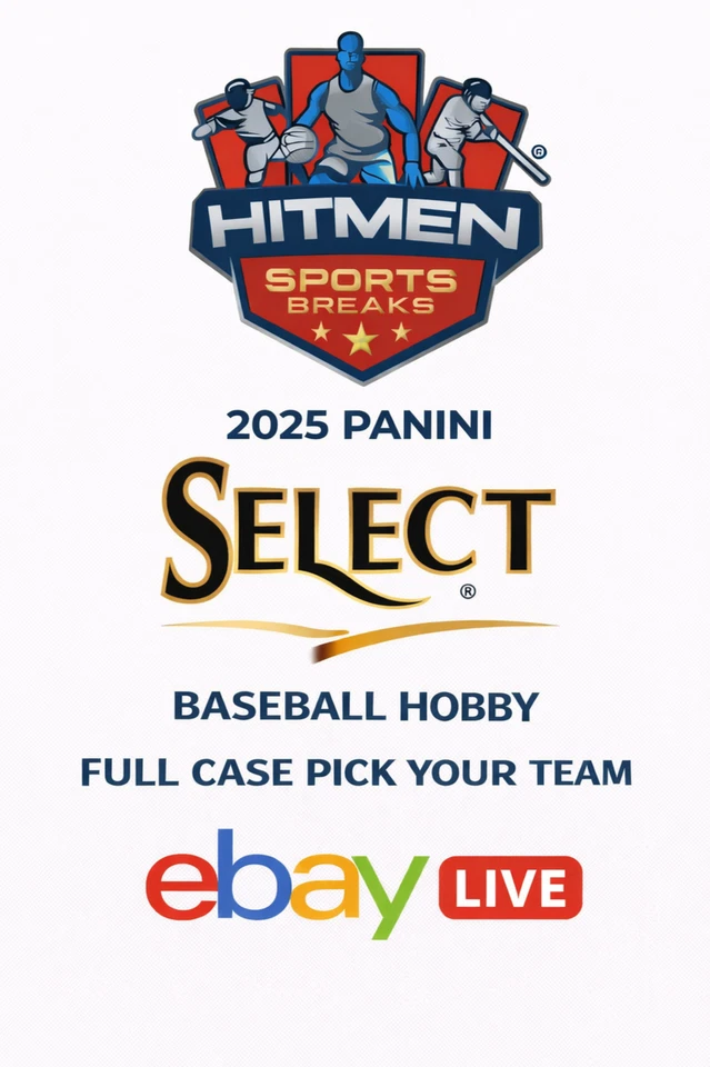 2025 Panini Select Hobby Baseball FULL Case PYT
