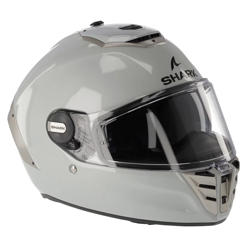 Shark Spartan RS Blank White Silver, photo 5 of 7