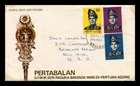 Dr Jim Stamps Malaysia 1971 Selangor Pertabalan 3V Set First Day Cover