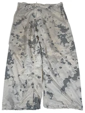 USMC Snow MARPAT Camouflage Trousers Pants White Medium Long