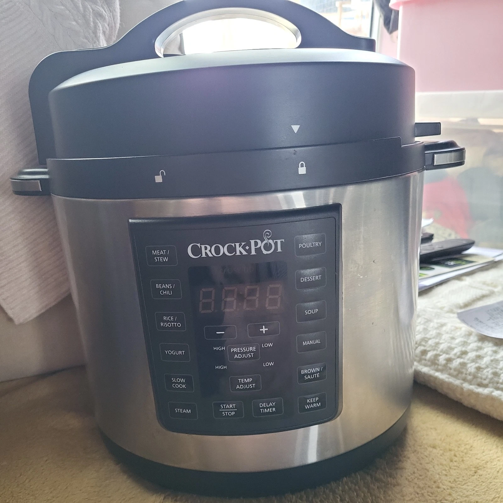 Crock-Pot Express Pressure Cooker CSC051 Multi-Cooker / Slow Cooker Delay Timer
