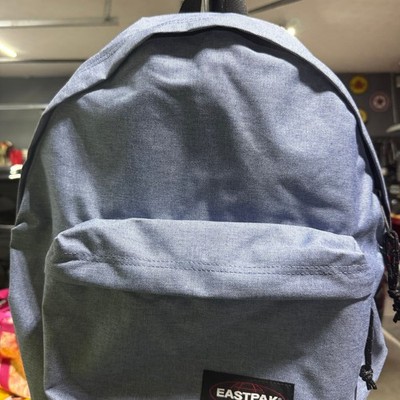 Eastpak 'Crafty Jeans' Blue Padded Pak'r Backpack Retired Color Brand New w/Tags
