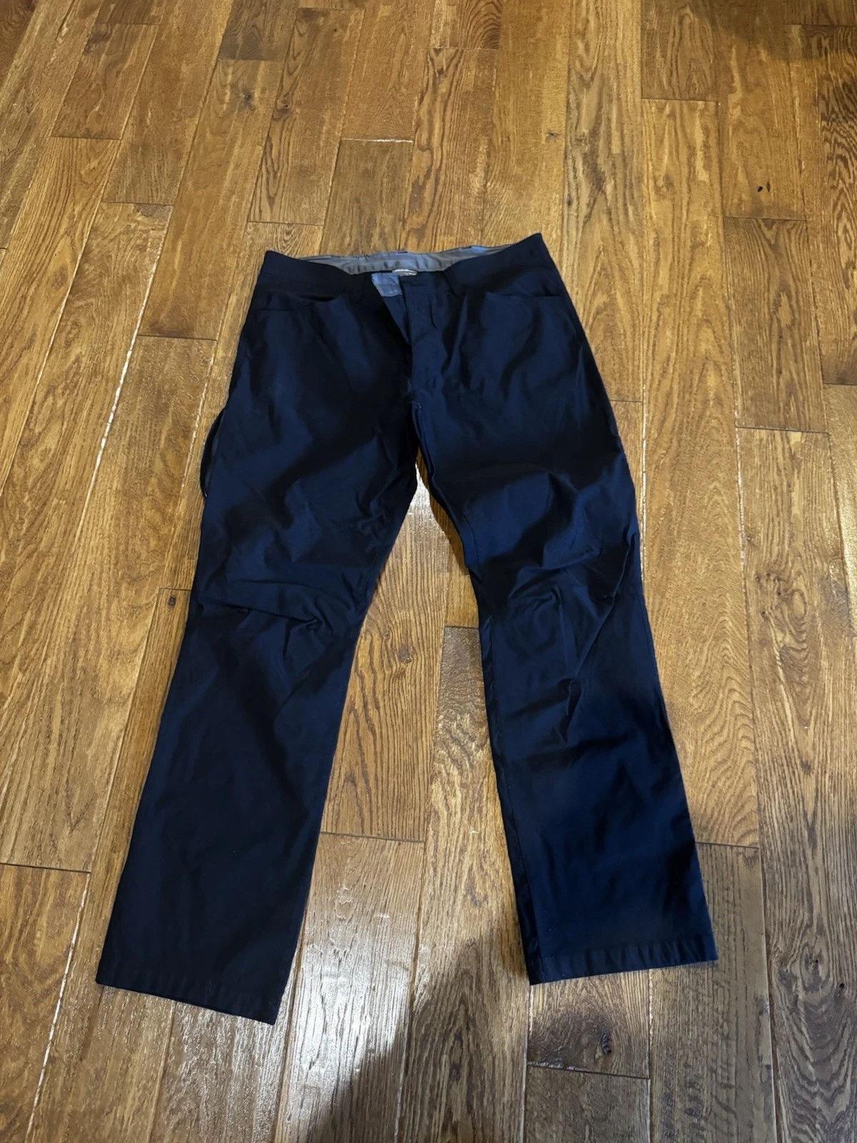 Eddie Bauer Nylon Tech Pants Men’s 38x32 BlackPerformance Stretch Outdoor Hiking