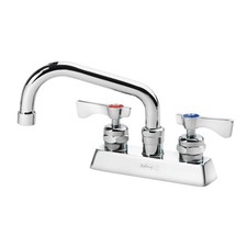 Krowne 15306L 4 in Deck Mount Heavy Duty Royal Series Faucet w/ 6 in