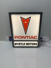 Pontiac Dealership Sign Replica. Customizable!