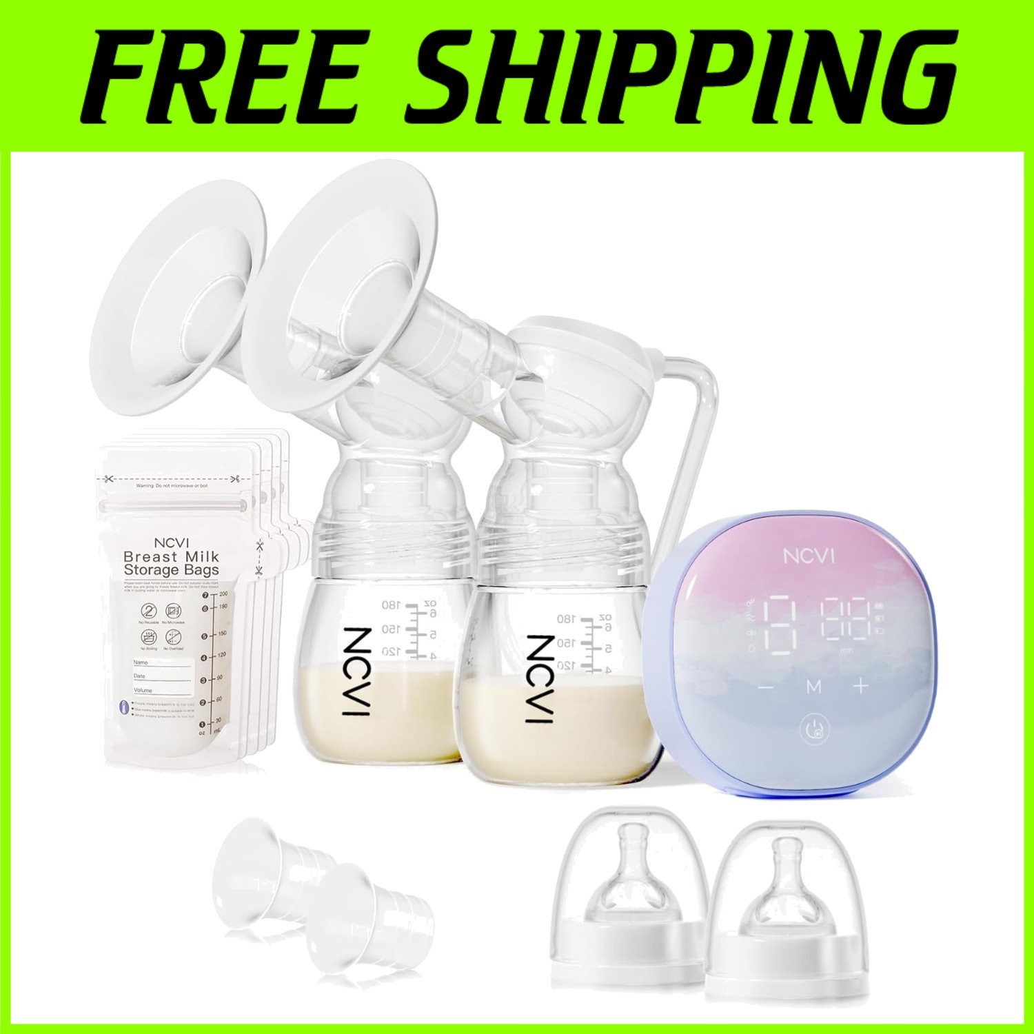 Hospital-Grade Double Electric Breast Pump