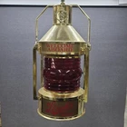 Vintage Stroh's Beer Rotating Nautical Lantern Sign Welcome Aboard No Light