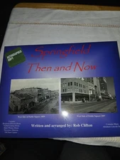 Autographed Springfield Il Then And Now Book