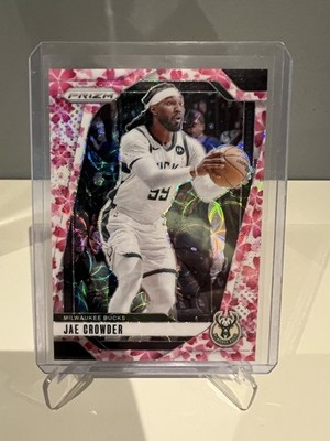 2024-25 Panini Prizm - Jae Crowder #35 Choice Cherry Blossom Prizm /20