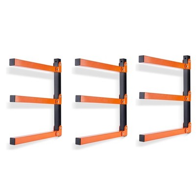 Ultrawall Wall Mount Wood Organizer Racks, Lumber Storage Metal Racks Wood St...
