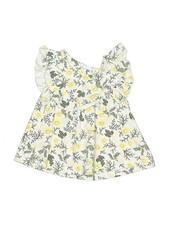 Emma's Garden Girls Yellow Sleeveless Blouse 12 Months