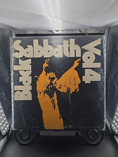 BLACK SABBATH VOL 4 LP  BS 2602  GREEN LABEL 1972 FIRST Santa Maria Press VG/F