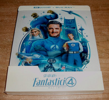 Les 4 Fantastic (The Fantastic Four) 4K UHD + Blu-Ray Steelbook Neuf A-B-C