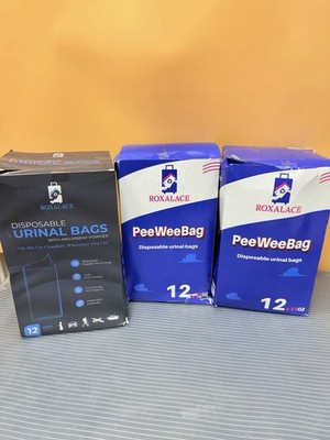 36 Pcs Outdoor Emergency Disposable Urinals Wee Pee Urine Bag Camping Trip 33 oz