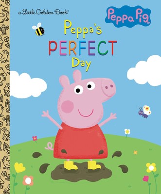 Peppa's Perfect Day (Peppa Pig) (Little Golden Book) - hardcover Carbone, Co...