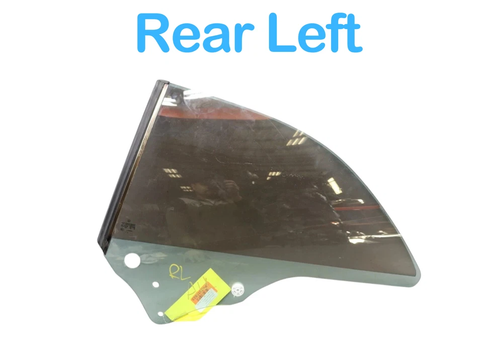 03-09 Mercedes W209 CLK350 Coupe vidro traseiro esquerdo do lado do motorista quarto de janela fabricante de equipamento original - Imagem 3 de 4