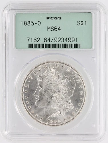 1885-O Morgan Dollar PCGS MS64 New Orleans Minted Silver Dollar No Reserve