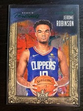 18-19 Court Kings Rookie Portraits #26 Jerome Robinson /35 Los Angeles Clippers