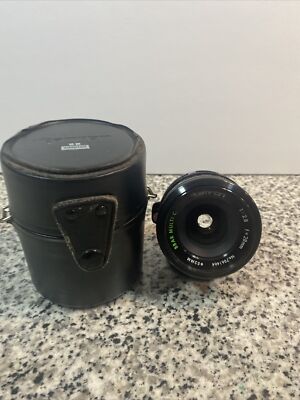 Tamron MF 28mm f2.8 BBAR Multi C. Adaptall lens w Canon Mount