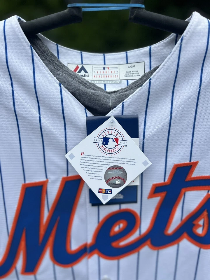 Majestic Jersey Matt Harvey Autografiado Mets de Nueva York (Nuevo con Etiquetas) PSA DNA Foto 4 de 4