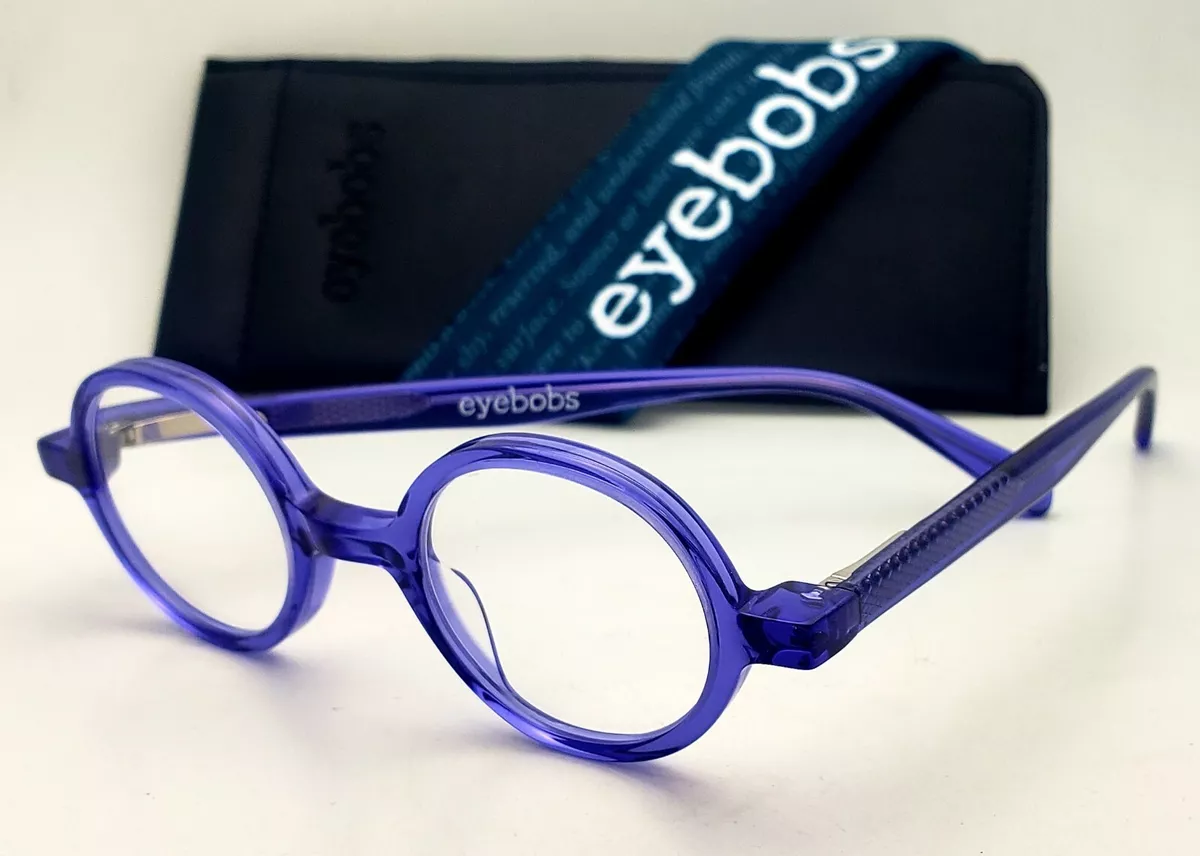 New EYEBOBS Readers 2.75 Eyeglasses WAFER 3383 15 40 21 Purple Crystal Frames