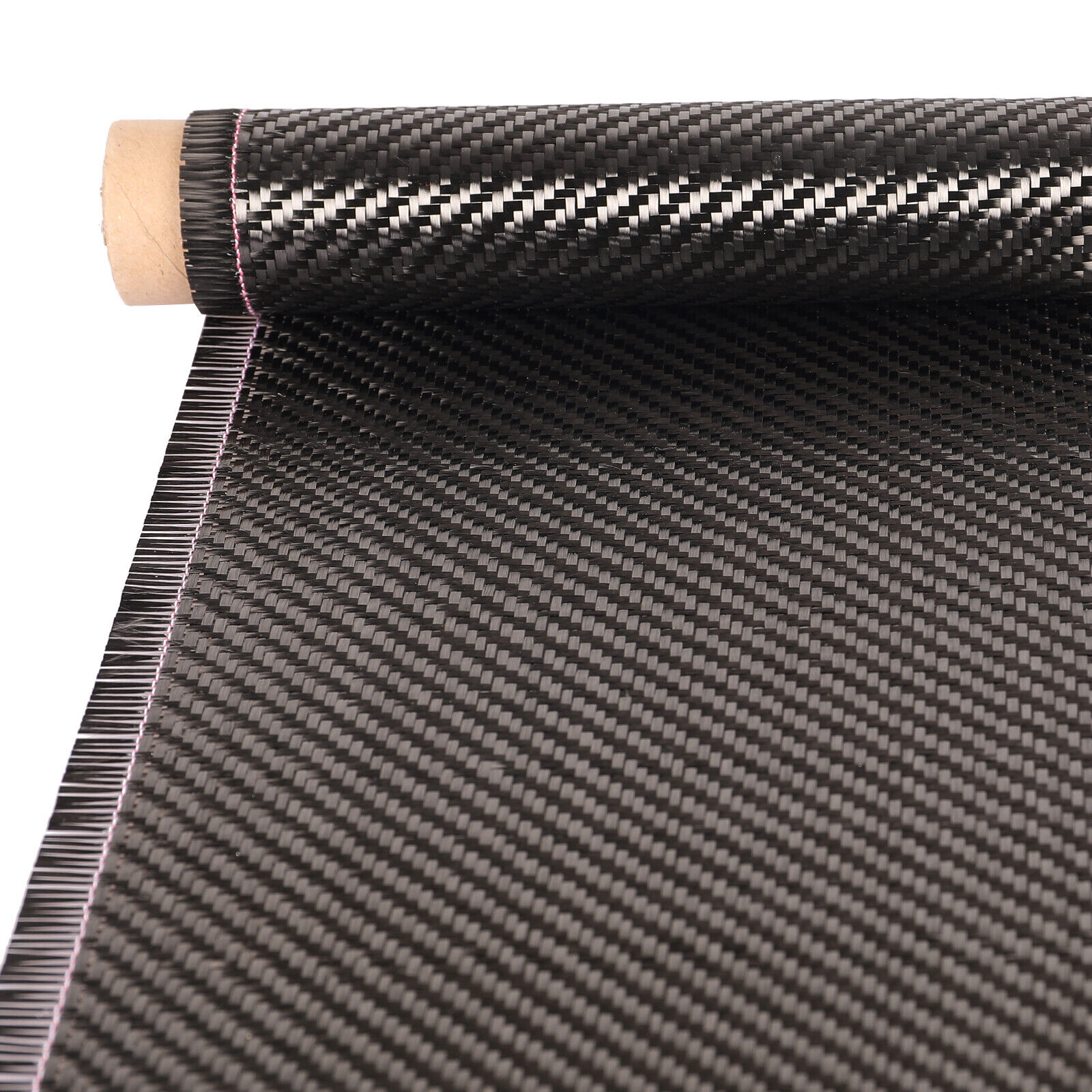 6 x 5FT Twill Weave Carbon Fiber Fabric Cloth Resin Kit