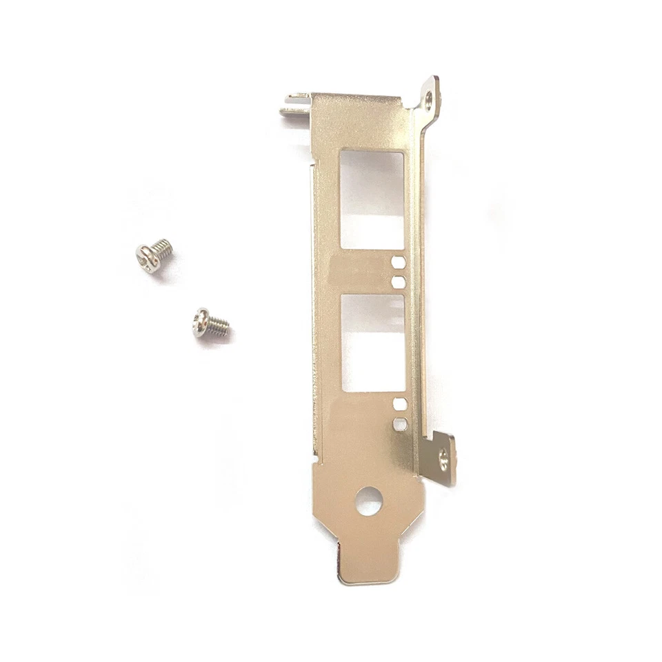 Low profile bezel bracket for Fujitsu D2755-A11 GS3 82599E UFT-0090 SFP+ NIC - Image 2 of 4