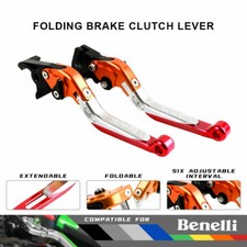Palancas de embrague de freno plegables ajustadas Fit Benelli TNT300 TNT600 BN600 BN302 Racing