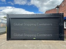 20ft x 8ft Roller Shutter Shipping Container - Kiosk - Bar - Shop (REFGSC0003)