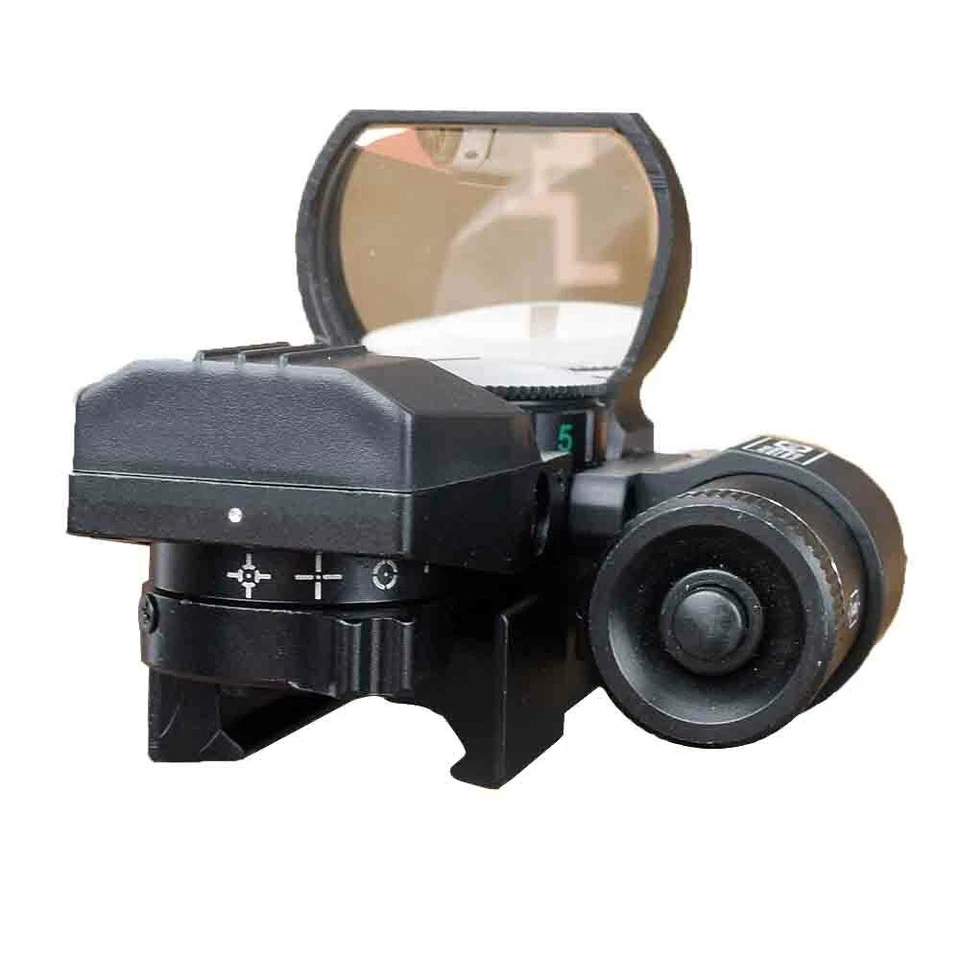 Tactical Holographic 4 Reticles Red/Green Dot Reflex With Red Laser Sight - Image 3 of 4