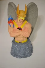 HAWKMAN The Winged Wonder w Atom  DC Direct mini-bust approx 5 7/8 inches 