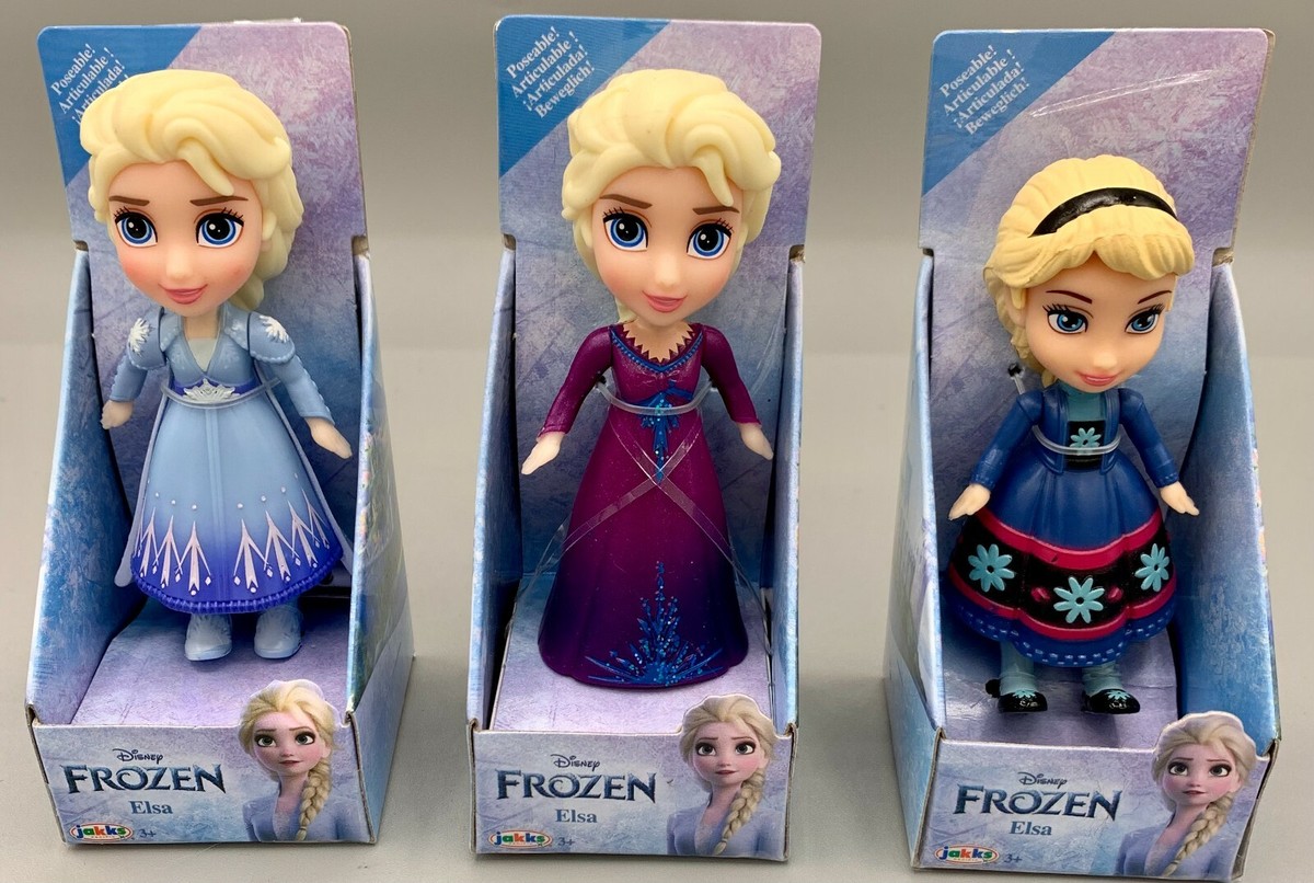 Disney Princess Mini Doll Collectible Frozen Tiana Aurora