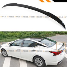 For 2019-2025 Nissan Altima Jdm V Style Painted Glossy Black Trunk Lid Spoiler