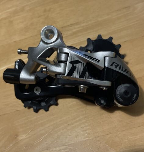 SRAM Rival 1 - 11 Speed Rear Derailleur - Silver, Long Cage - Picture 1 of 4