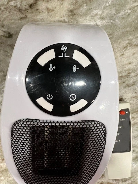 Calentador de espacio personal de imagen más nítida con control remoto nunca usado Foto 2 de 4