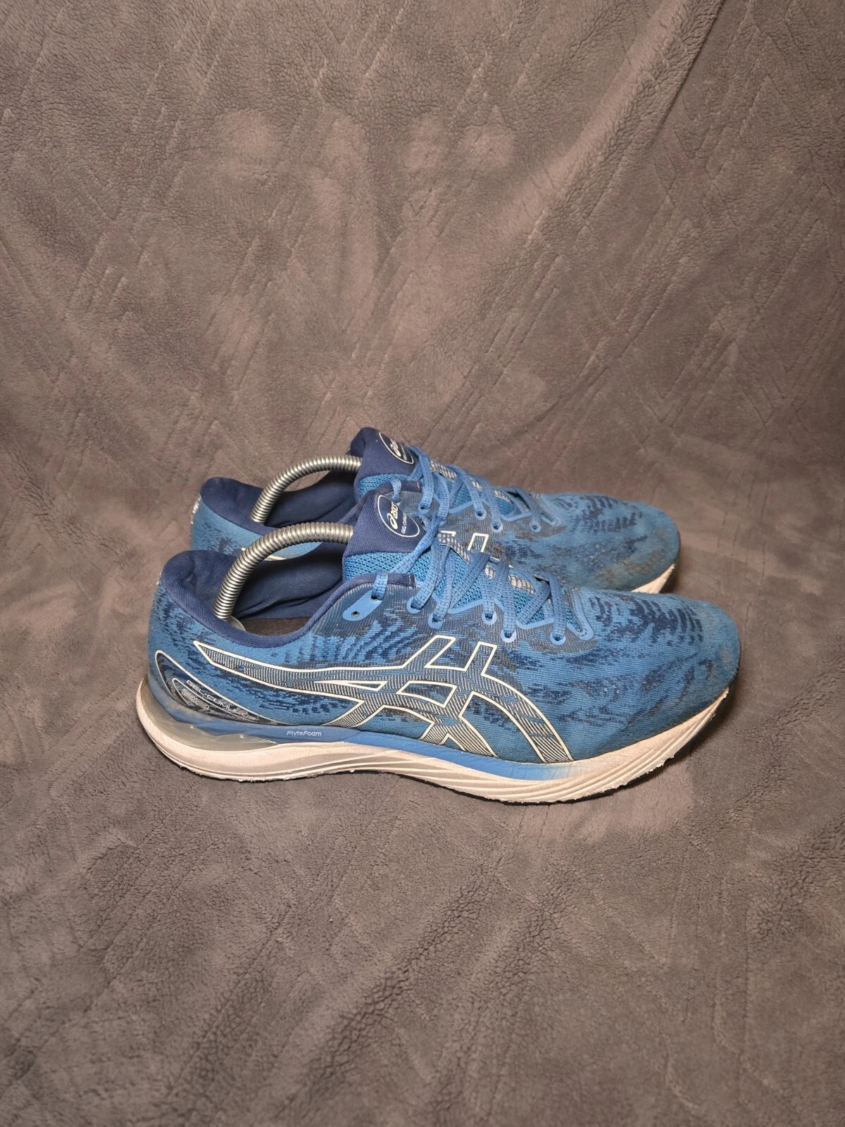 Scarpe da corsa Asics Gel Cumulus 23 uomo taglia 11 sneakers sportive scarpe da ginnastica blu