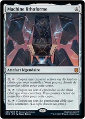 MTG Magic ZNR - Lithoform Engine/Machine Lithoforme, French/VF
