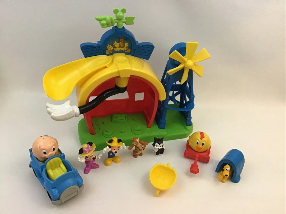 Игровой набор Mickey's Farm фигурки животных мячи Mickey Mouse Clubhouse Fisher Price - Изображение 2 из 4