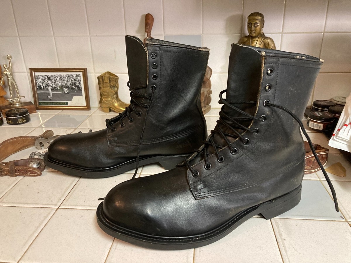 Wolverine Black Leather Combat Boots‎ Wolverine Original 1000 Mile Boot - Duvall - Black (W40042  main image 3