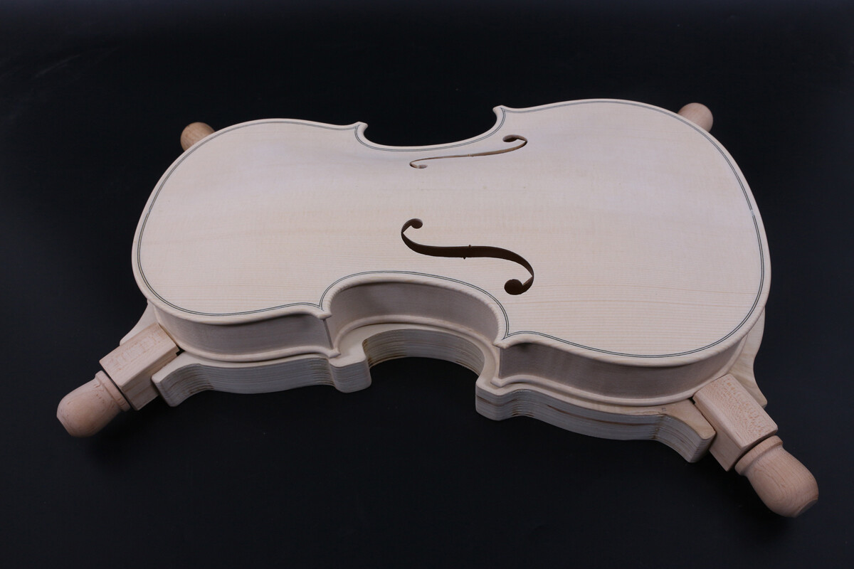 1X New Style Violin tools Wooden Salver/violin Cradle Carving or Repairing