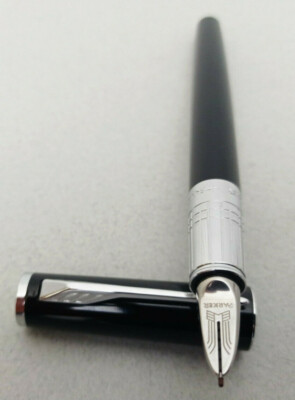 PARKER 5TH TECHNOLOGY PEN INGENUITY BLACK LACQUER RUB PEN IN BOX